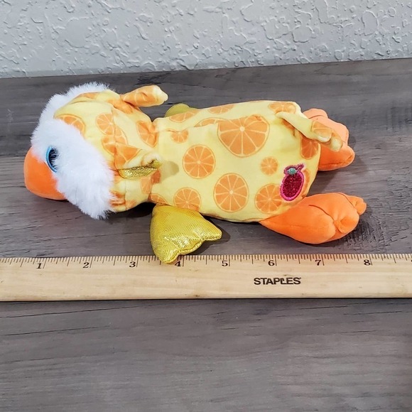 Cutetitos Fruititos Series 4 Hootito Owlito Fruity Orange Plush 8" - Picture 4 of 10